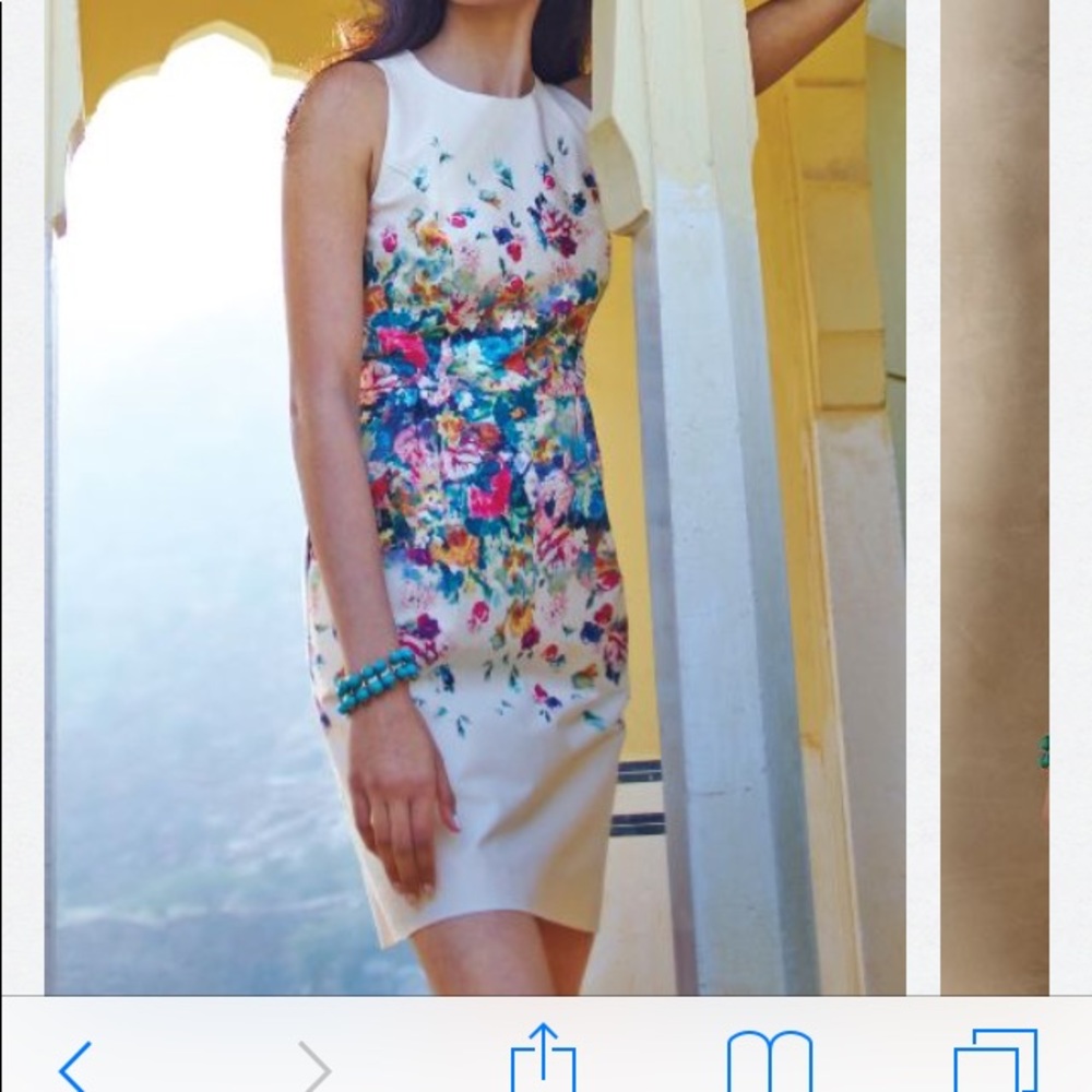 Anthropologie Dress - fun floral